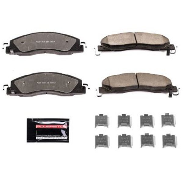 Power Stop 09年-10年 ダッジ Ram 2500 フロント Z36 Truck & Tow ブレーキパッド w/Hardware PSBZ36-1399 WO店