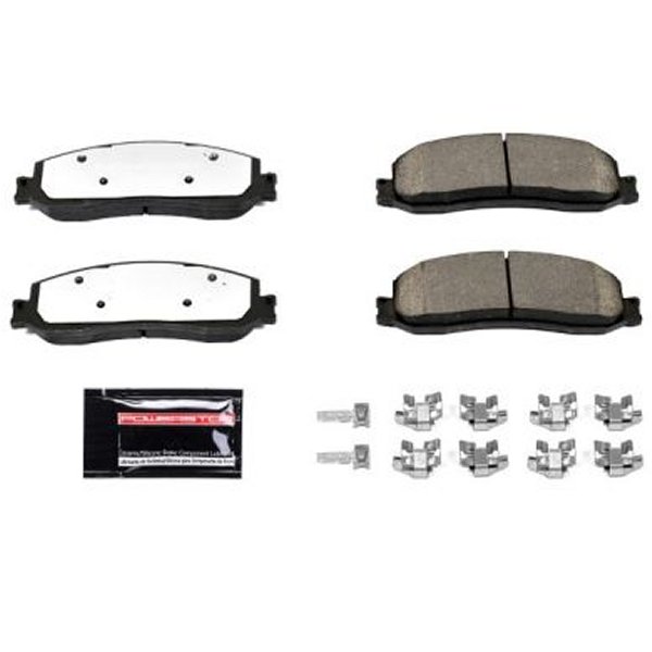 Power Stop 2012 Ford F-250 Super Duty Front Z36 Truck & Tow Brake Pads w/Hardware psbZ36-1631 WO店の通販は 14,308円