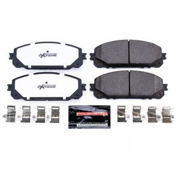 Power Stop 14年-19年 ジープ Cherokee フロント Z36 Truck & Tow ブレーキパッド w/Hardware PSBZ36-1843 WO店