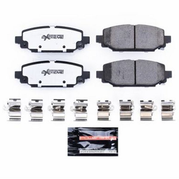 Power Stop 18年-19年 ジープ ラングラー リヤ Z36 Truck &amp; Tow ブレーキパッド w/Hardware PSBZ36-6005 WO店
