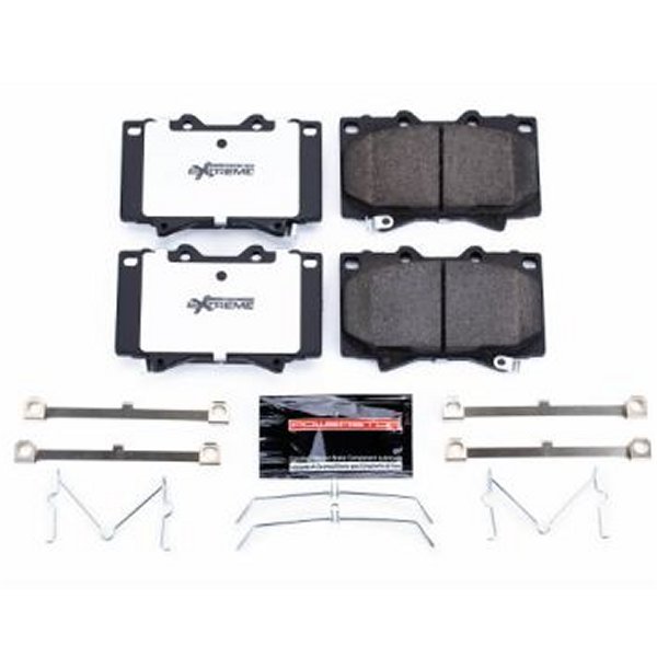 Power Stop 98年-07年 Lexus LX470 フロント Z36 Truck &amp; Tow ブレーキパッド w/Hardware PSBZ36-772 WO店