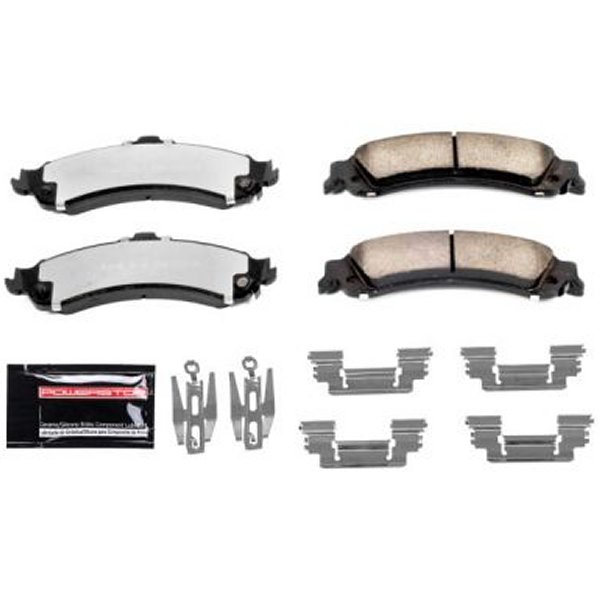 Power Stop 02年-06年 Cadillac Escalade リヤ Z36 Truck &amp; Tow ブレーキパッド w/Hardware PSBZ36-834 WO店