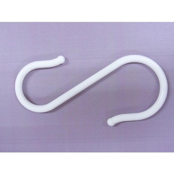 PSH165W  (株)ニッサチェイン ニッサチェイン Sフック 165mm 白 (50個入) PSH165W-TN WO店