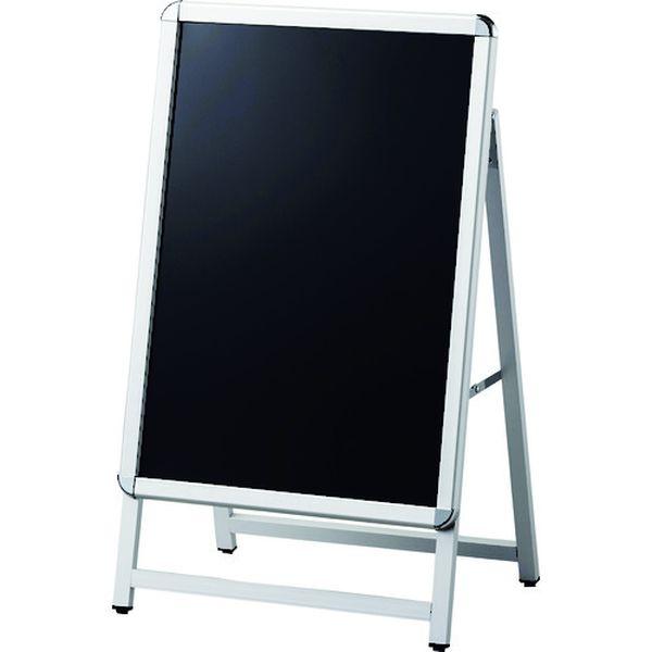 PSTK201  (株)光 光 ポスターパネルスタンドB2用片面シルバー PSTK201-TN WO店