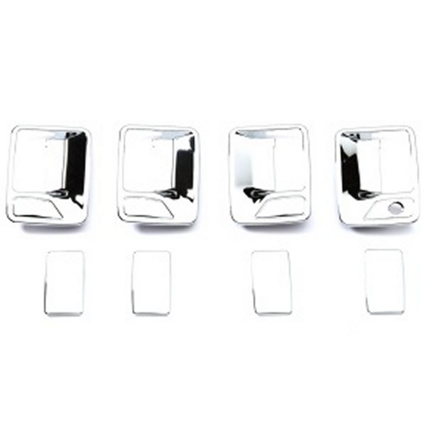 Putco 99-16 Ford SuperDuty w/o Passenger Keyhole (4 Door) Door Handle Covers put401209 WO店の通販は