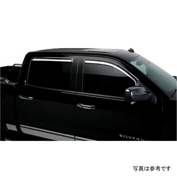 Putco 14年-18年 シボレー シルバラード LD - 4 Door - Crew Cab Element クローム Window Visors PUT480440 WO店 29,665円