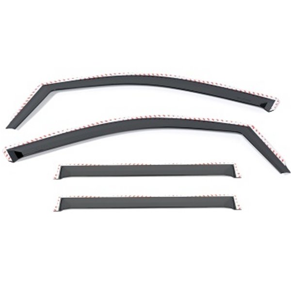 Putco 19年-20年 シボレー シルバラード / GMC Sierra 1500 - Crew Cab (Set of 4) Element Tinted Window Visors PUT580242 WO店