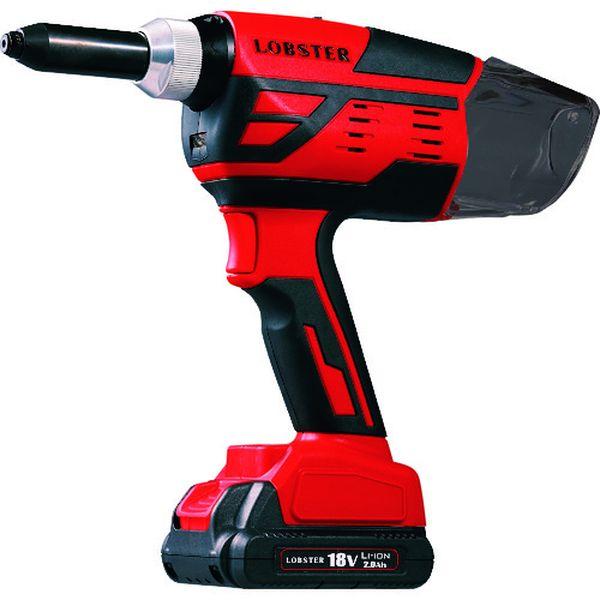 (株)ロブテックス エビ コードレスリベッター(充電式・18V)R2B1 R2B1-TN WO店