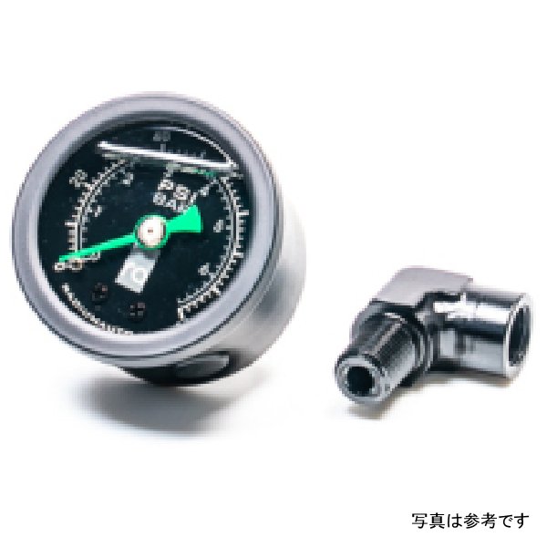Radium Engineering 0-100 PSI フューエル Pressure ゲージ With 90 Degree アダプター RAD20-0407 WO店