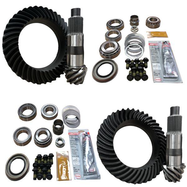 Revolution Gear &amp; Axle 2018+ Jeep JL Rubicon/JT Dana 44 220mm/210mm 4.56 Ratio 2-Cut Gear Package rgaREV-JL-220/210-456DC WO店