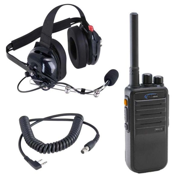 Rugged Radios Crew Chief - H42 Spotter Headset and Rugged Handheld Radio Package - Blue rgdCREW-R1 WO店
