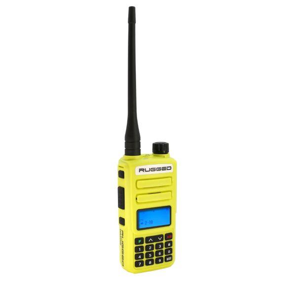 Rugged Radios Rugged GMR2 PLUS - GMRS / FRS Two Way Handheld Radio Safety Yellow rgdGMR2-PLUS-HV WO店