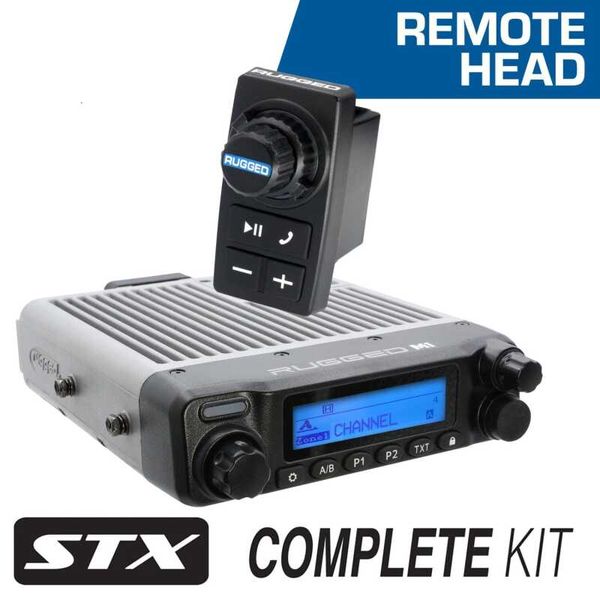 Rugged Radios STX STEREO Complete Master Comm Kit w/ Intercom - 2-Way Radio M1 VHF Business Band rgdMCK-STX-RS-2P-M1 WO店