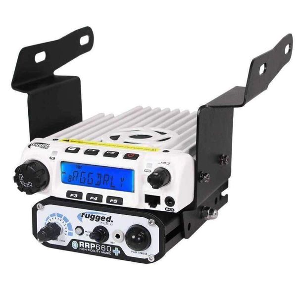 Rugged Radios Polaris RZR 570 800 900 Mount for M1 / G1 / RM60 / GMR45 Radio and Rugged Intercom rgdMT-900-RM60 WO店