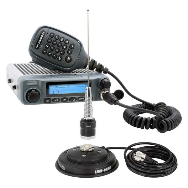 Rugged Radios Radio Kit - G1 ADVENTURE SERIES Waterproof GMRS Mobile Radio with Antenna rgdRK-G1 WO店