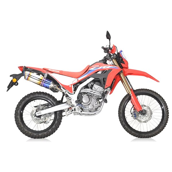アールズギア rs gear リアルスペック フルチタン スリップオンマフラー ホンダ CRF250L 21-22/23- チタンドラッグブルー RH64-T3SD WO店