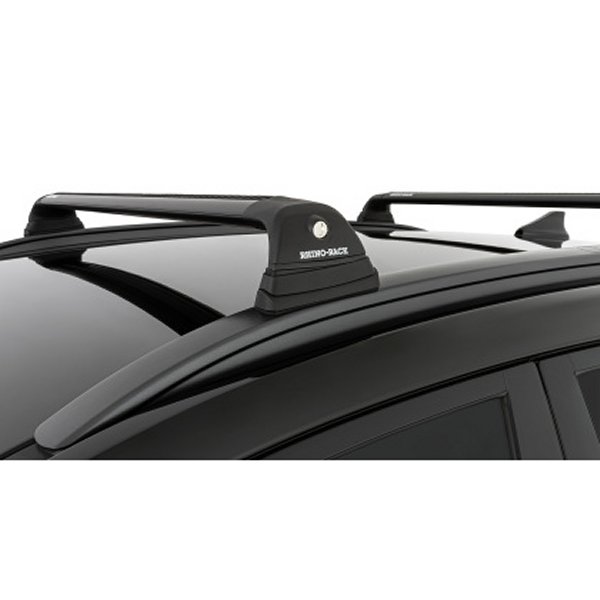 Rhino-Rack 18-22 ヒュンダイ Kona 1st Gen 5 Door SUV w/Flush Rails Vortex RVP 2 Bar Roof Rack - Black RHRRVP69 WO店の通販は