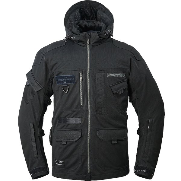 ラフ&ロード 春夏モデル マウンテンメッシュパーカー 黒 Mサイズ RR7349BK2 WO店の通販はジャケット