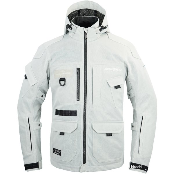 ラフ&ロード 春夏モデル マウンテンメッシュパーカー シルバー LLサイズ RR7349SV4 WO店の通販は