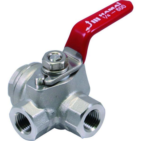 RSS1420RC  (株)ハマイ ハマイ ステンレス製3方ボールバルブ RSS1420RC-TN WO店