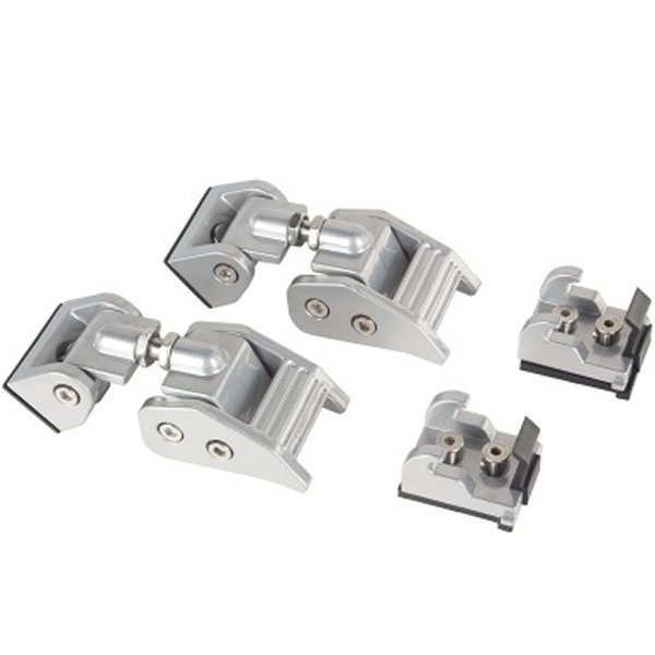 Rugged Ridge 07年-18年 Jeep ラングラー JK Silver Hood Catch Kit RUG11116-07 WO店の通販は 23,693円
