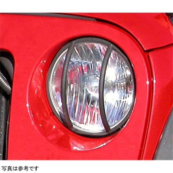 Rugged Ridge 07年-18年 Jeep ラングラー JK Black ヘッドライト Euro Guards RUG11230-03 WO店