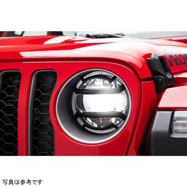 Rugged Ridge 18年-20年 Jeep ラングラー JL / 2020 Jeep Gladiator JT Black Elite ヘッドライト Guards Black RUG11230-21 WO店