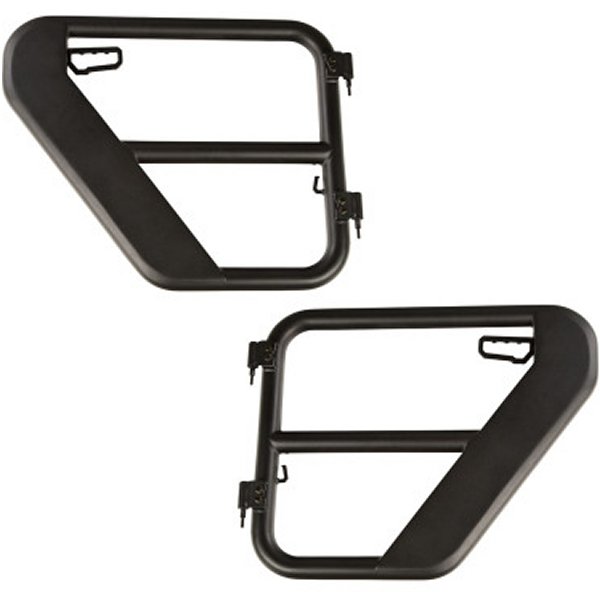Rugged Ridge Fortis リア Tube Doors 18年-20年 Jeep JL / 2020 JT RUG11509-14 WO店 その他バイク用品