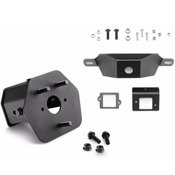 Rugged Ridge 20年-24年 ジープ Gladiator Wingmate Tire Mount & Camera Relocation キット - Tex. ブラック RUG11540-46 WO店