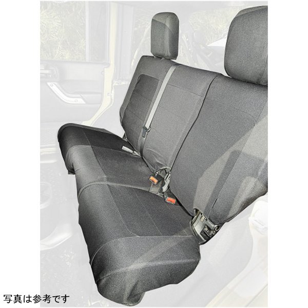 Rugged Ridge E-Ballistic Seat Cover リア Black 07-10 JK 4Dr RUG13266-02 WO店