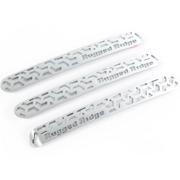 Rugged Ridge Elite Dr Hndle Insert Brushed Tread 2D 07年-18年 Jeep ラングラー JK RUG13311-50 WO店の通販は 8,257円