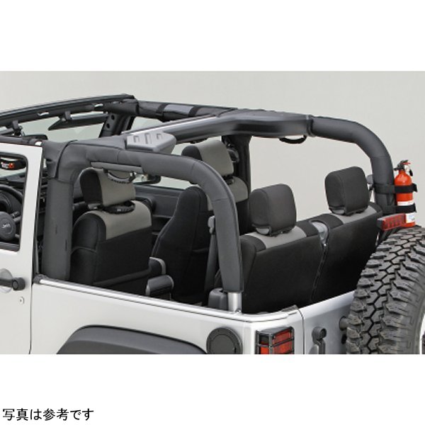 Rugged Ridge Black Roll Bar Cover Kit – Lightweight Foam With Soft Fabric, Weather-Resistant For Jeep