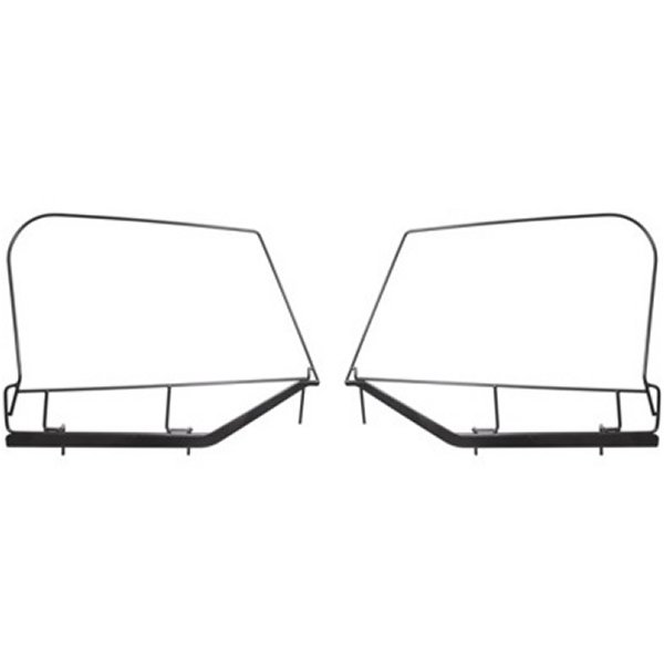 Rugged Ridge Upper Door Skin Frames 97-06 Jeep ラングラー RUG13703-80 WO店