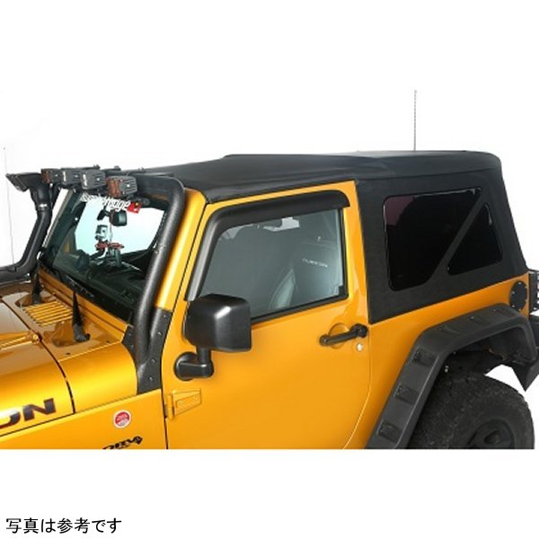 Rugged Ridge Sailcloth Soft Top ブラック Diamond 10年-18年 2-Door JK RUG13737-01 WO店