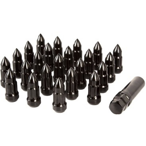 Rugged Ridge Lug Bullet Style ブラック 1/2-20 RUG16715-25 WO店