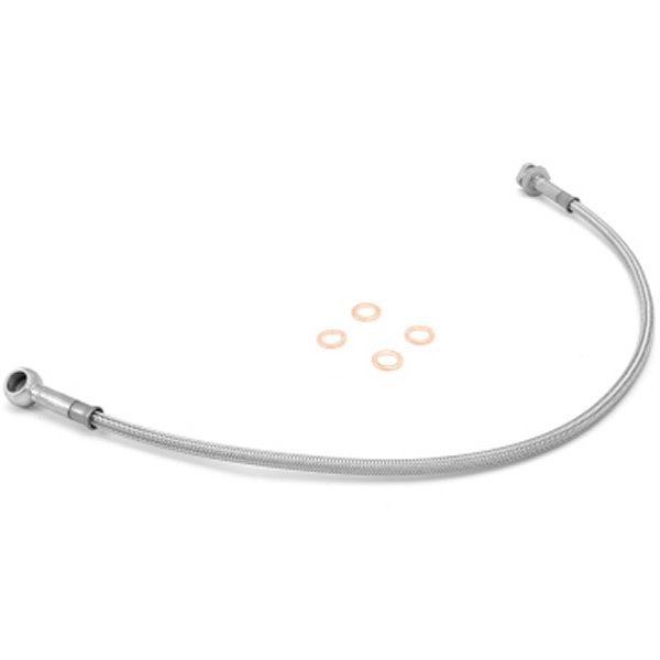 Rugged Ridge フロント Brake Hoses Stainless 76-81 CJ5 CJ7 and CJ8 RUG16734-05 WO店