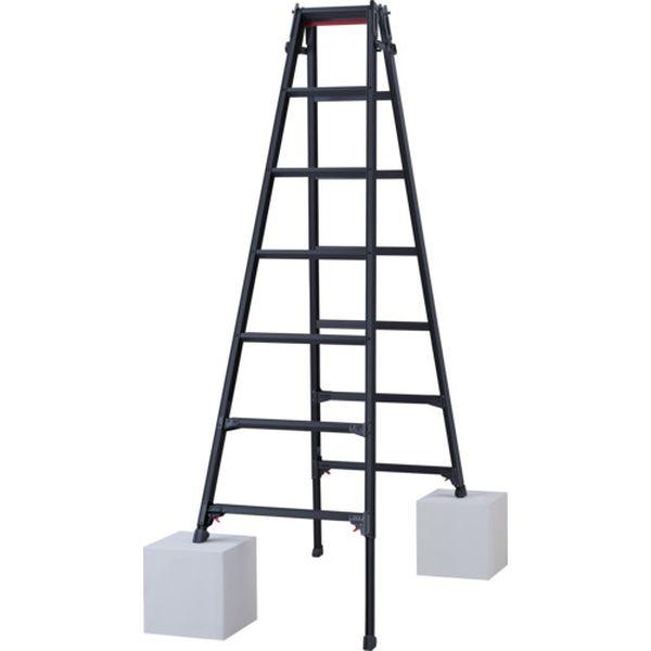 RYZB21A 長谷川工業(株) ハセガワ ハシゴ兼用伸縮脚立(ブラックレーベル)RYZB-21a(10912) RYZB-21A WO店