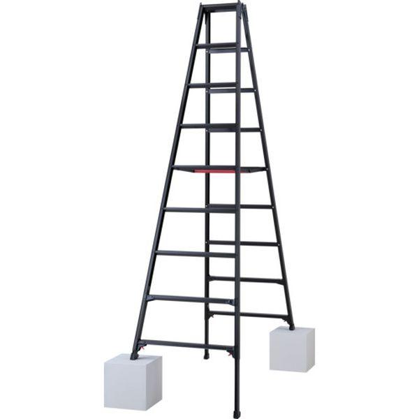 RYZB27A 長谷川工業(株) ハセガワ 伸縮脚立(ブラックレーベル)RYZB-27a