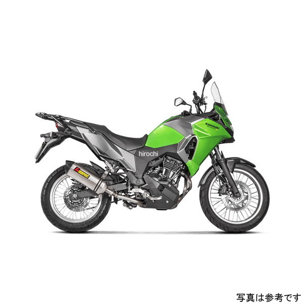 アクラポビッチ AKRAPOVIC スリップオンマフラー ヘックス E4仕様 JMCA対応 17年以降  ヴェルシス250X チタン WO店_1