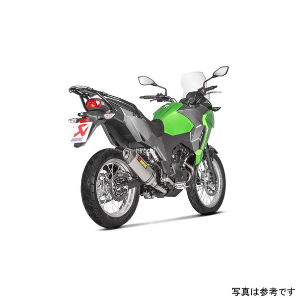アクラポビッチ AKRAPOVIC スリップオンマフラー ヘックス E4仕様 JMCA対応 17年以降  ヴェルシス250X チタン WO店_2