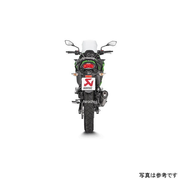 アクラポビッチ AKRAPOVIC スリップオンマフラー ヘックス E4仕様 JMCA対応 17年以降  ヴェルシス250X チタン WO店_3