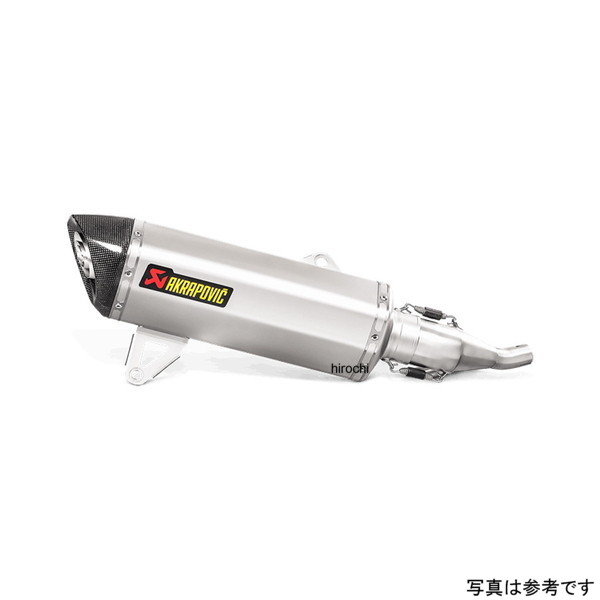 アクラポビッチ AKRAPOVIC スリップオンマフラー 17年-20年 X-MAX 125 ステンレス WO店