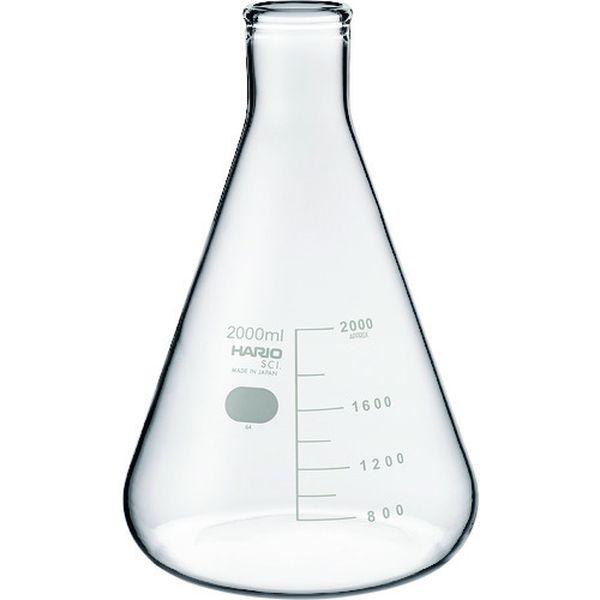 SF2LSCI  ハリオサイエンス(株) HARIO 三角フラスコ 目安目盛付 2000ml SF2LSCI-TN WO店