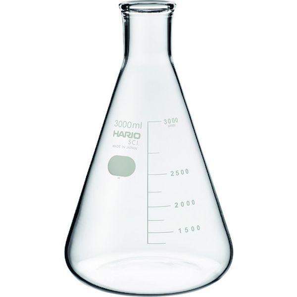 SF3LSCI  ハリオサイエンス(株) HARIO 三角フラスコ 目安目盛付 3000ml SF3LSCI-TN WO店