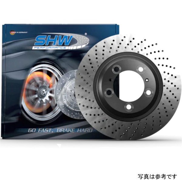 SHW 17年-19年 ポルシェ 911 Carrera 3.0L w/o Ceramics Left フロント