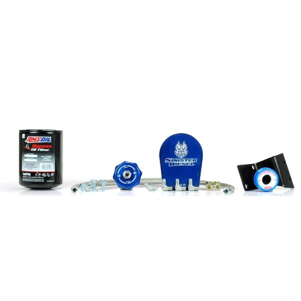 Sinister Diesel 13年-20年 Ram 2500/3500 6.7L Cummins Bypass Oil フィルター System SINSD-EOF-6-7C-13 WO店