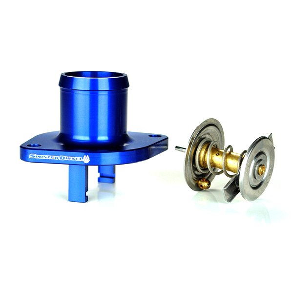 Sinister Diesel 03-07 Ford 6.0L Powerstroke Thermostat Housing sinSD-THERMO-6.0 WO店の通販は 26,311円