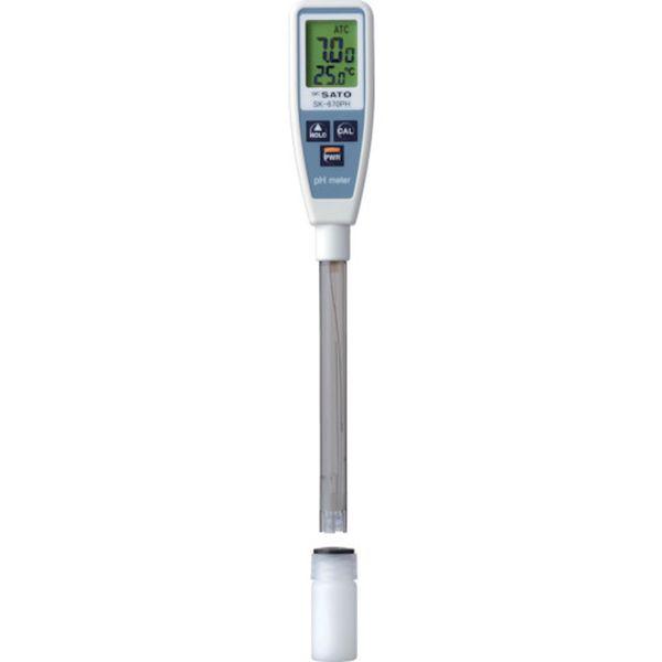 SK670PH (株)佐藤計量器製作所 佐藤 ペンタイプPH計 SKー670PH(6433ー00) SK670PH-TN WO店