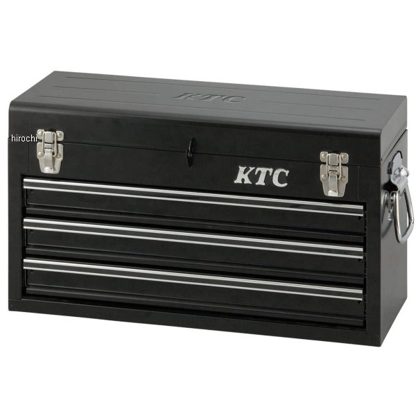 KTC チェスト(3段3引出し)ソリッドブラック W520XD215XH300 SKX0213BK WO店