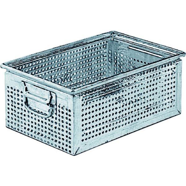 FLA65130099 メタルパンチングパーツボックス 穴径7.0mm 27.0L 外寸450×300×200 SLA651302299-TN WO店